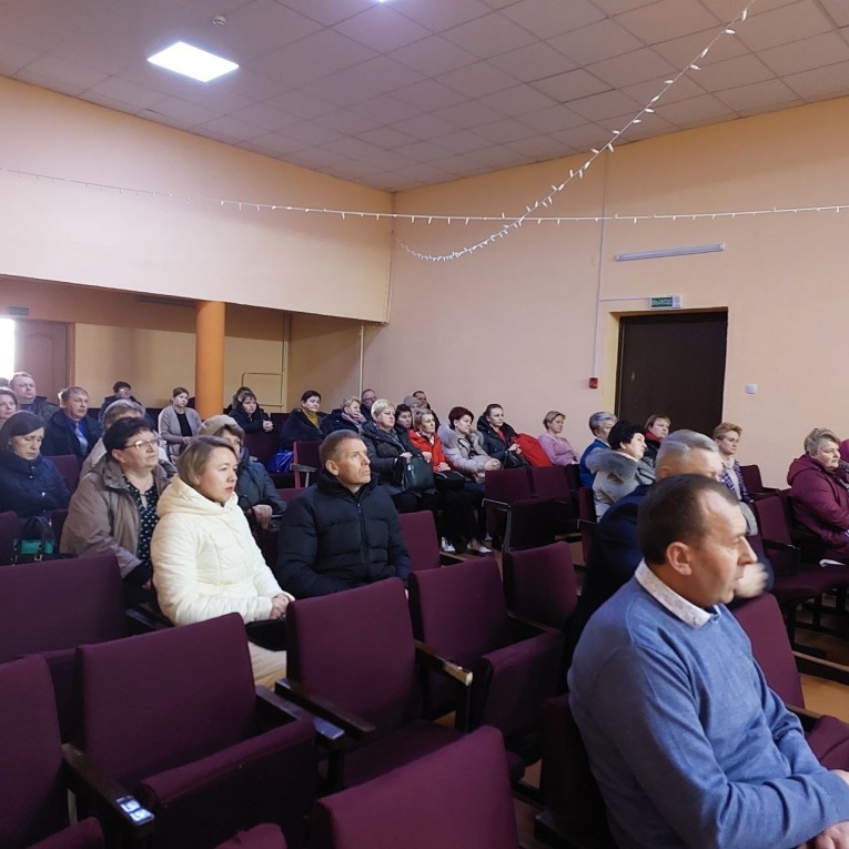 Сустрэча з кандыдатам у дэпутаты Палаты Прадстаўнікоў Нацыянальнага сходу Рэспублікі Беларусь