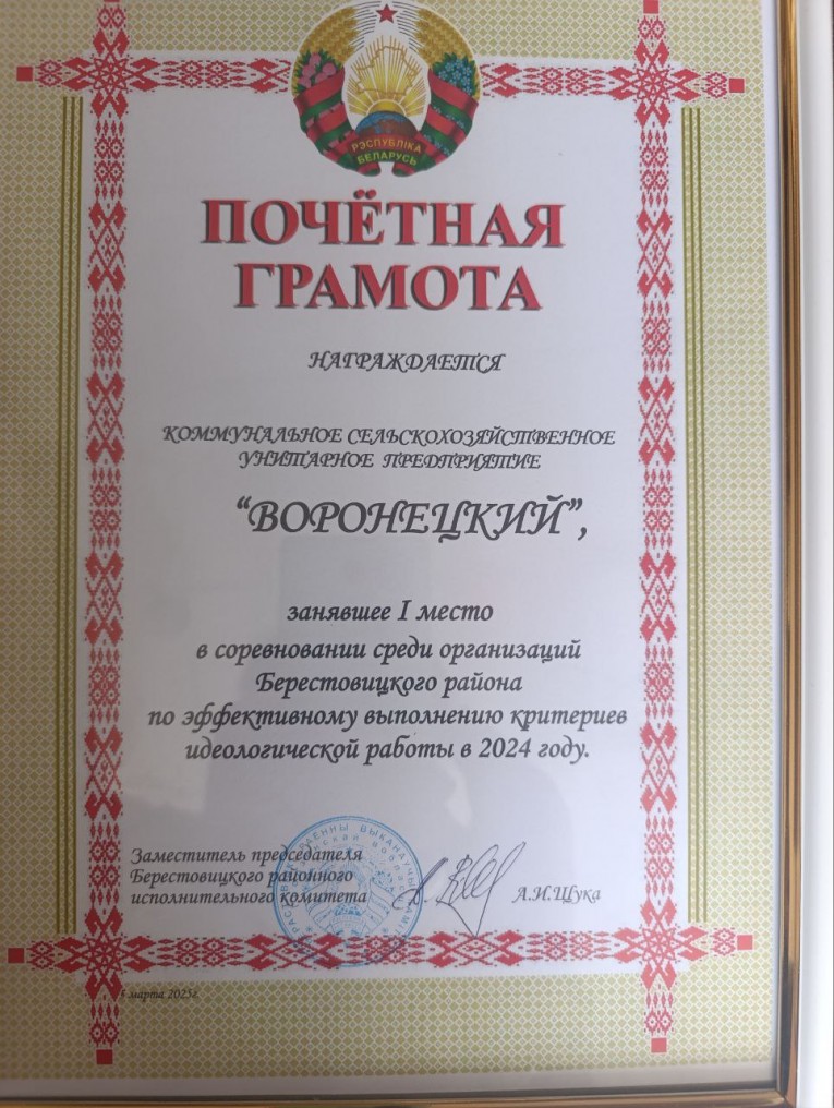 В Большой Берестовице состоялось итоговое заседание отдела идеологической работы и по делам молодежи райисполкома.