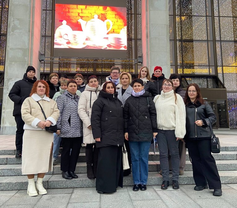 Работники КСУП «Воронецкий» посетили концерт Таисии Повалий в Большом зале Дворца Республики.